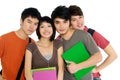 Asian young students Royalty Free Stock Photo