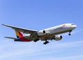 Asiana Airlines Royalty Free Stock Photo