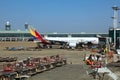 Asiana Airlines in Seoul, South Korea Royalty Free Stock Photo