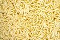 Asianfood. Instant yellow noodles texture for background.