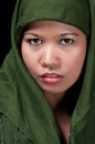 Asiatic Muslim Woman