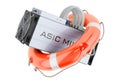 ASIC miner, 3D rendering