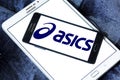 Asics logo Royalty Free Stock Photo