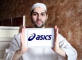 Asics logo Royalty Free Stock Photo