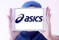 Asics logo Royalty Free Stock Photo