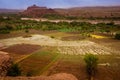 Asif ounila valley. Kasbah Ait Ben Haddou. Morocco. Royalty Free Stock Photo