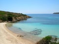 Asinara isle beach (Italy) Royalty Free Stock Photo