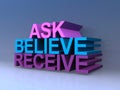 Ask believe receive