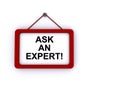 Ask an expert sign