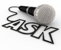 Ask Microphone Questions Answers Cord Inquiry