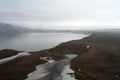 Askja crater, Oskjuvatn and Viti lakes Royalty Free Stock Photo