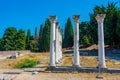 Asklepieion ancient ruins in Greek island Kos Royalty Free Stock Photo