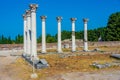 Asklepieion ancient ruins in Greek island Kos Royalty Free Stock Photo