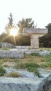 Asklepieion temple on Kos Royalty Free Stock Photo