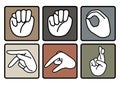 ASL Alphabet Hand Sign Matching Flashcards - 3