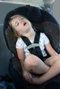 Asleep in the Car Seat