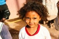 Young Eritrean child stares at the camera, Asmara, Eritrea