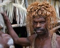 The Asmat Headhunter Royalty Free Stock Photo