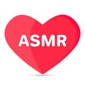 ASMR isolated icon