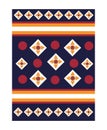aso oke cloth Royalty Free Stock Photo