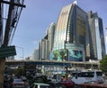 Asoke Montri Road street view in thailand. Royalty Free Stock Photo