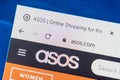 Asos.com Web Site. Selective focus. Royalty Free Stock Photo