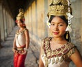 Aspara Dancers Royalty Free Stock Photo