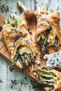 Asparagus and Cheese Puff Pastry