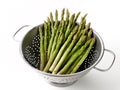 Asparagus in Colander