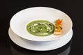 Asparagus cream soup Royalty Free Stock Photo