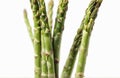 Asparagus, cut out on white background