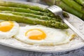 Asparagus with eggs