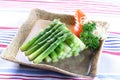 Asparagus food Royalty Free Stock Photo