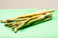 Asparagus heap