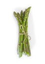 Asparagus isolated on a white background Royalty Free Stock Photo