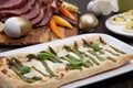 Asparagus Parmesan Puff Pastry Royalty Free Stock Photo