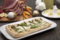 Asparagus Parmesan Puff Pastry Royalty Free Stock Photo