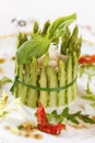 Asparagus salad