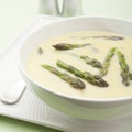 Asparagus Soup Royalty Free Stock Photo