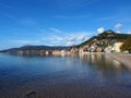 Aspect of Nafpaktos Lepanto and its castle, Greece Royalty Free Stock Photo