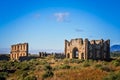 Aspendos ruins in Turkey Royalty Free Stock Photo