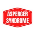 Asperger syndrome symbol icon Royalty Free Stock Photo