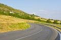 Asphal Road in Sicily Royalty Free Stock Photo