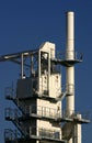 Asphalt batching plant Royalty Free Stock Photo