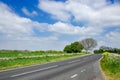 Asphalt Country Road, Dartmoor National Park, UK Royalty Free Stock Photo