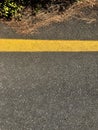 Asphalt highway road texture with markings background Royalty Free Stock Photo