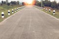 asphalt highways road in rural scene, transport and traveling b Royalty Free Stock Photo