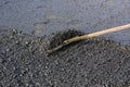 Asphalt paving