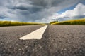 Asphalt road in countryside Royalty Free Stock Photo