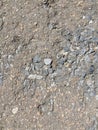 Asphalt road with cracks. Gray abstract texture. Minimalism. Royalty Free Stock Photo